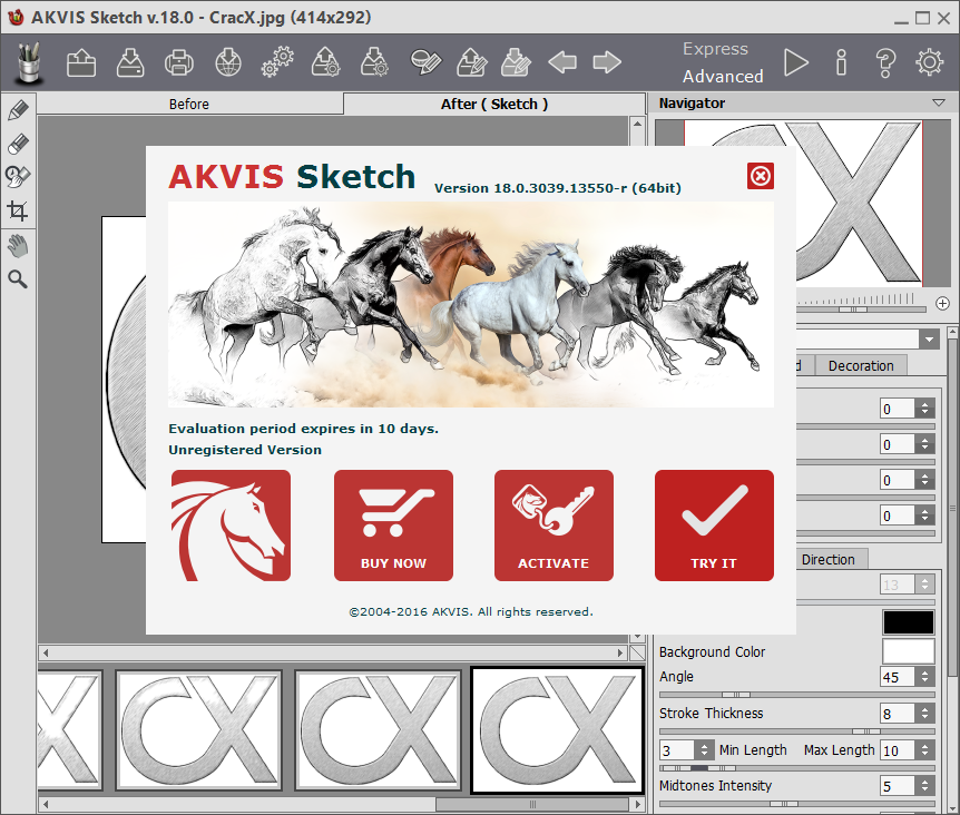 akvis sketch crack